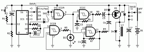 Sleeping-Aid-Circuit diagram