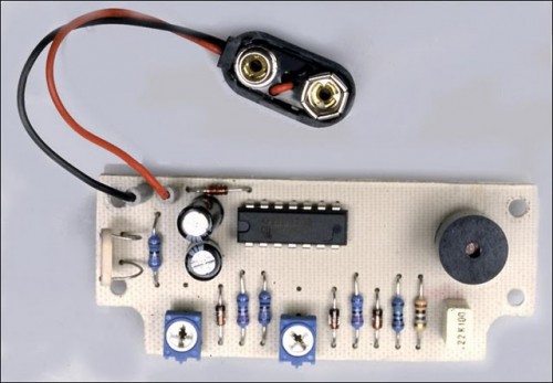 Fridge-Door Open Alarm Circuit Project