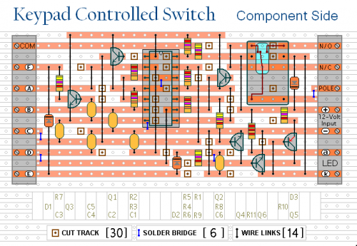 Veroboard Layout
