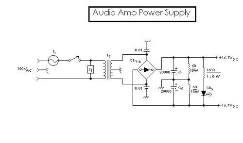 Speaker Box Audio Amp-Power Supply
